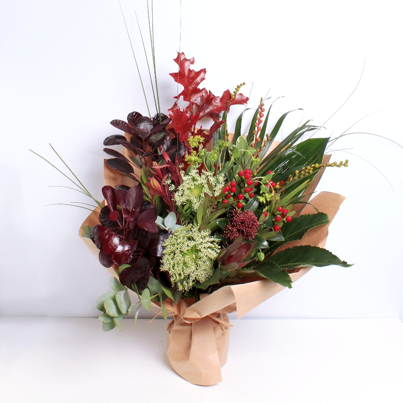 Seasonal Foilage Bouquet