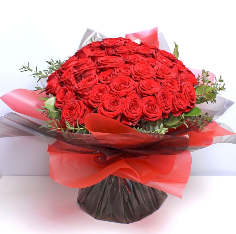 Devoted 50 Red Roses