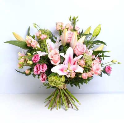 Pink Radiance Hand tied