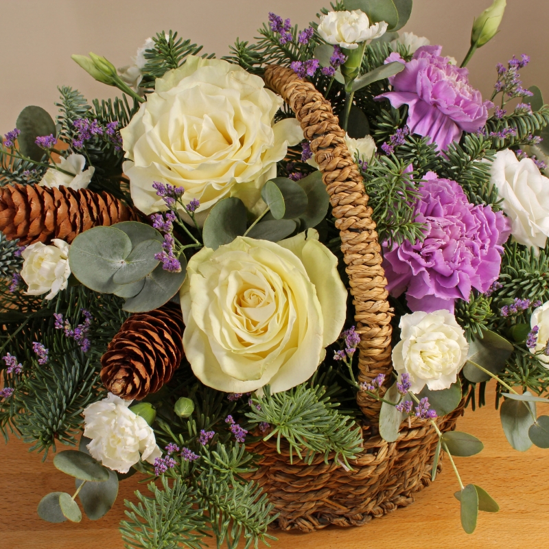 Winter Frost Basket