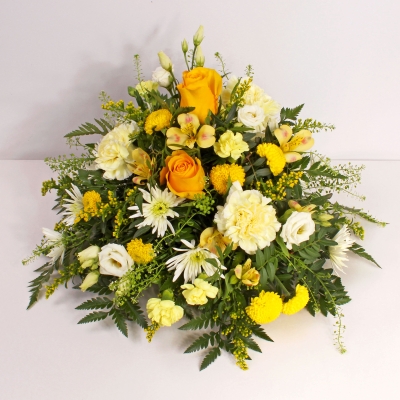 Yellow and Cream Posy