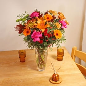 Orange Splendour  Hand tied