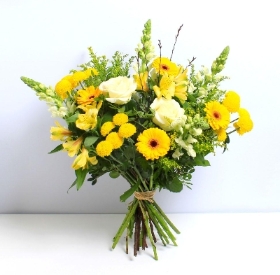 Lemon Sizzle Hand tied