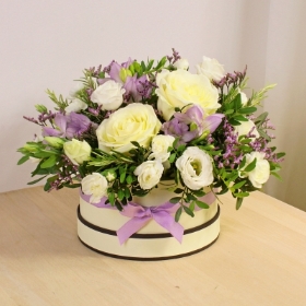 Lovely Lilacs Hatbox