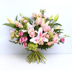 Pink Radiance Hand tied