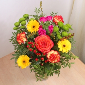 Bright Florist Choice Hand tied