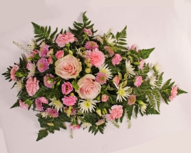 Pale Pink and White Spray