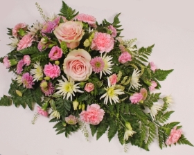 Pale Pink and White Spray