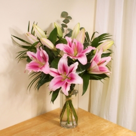 Pink Lily Bouquet