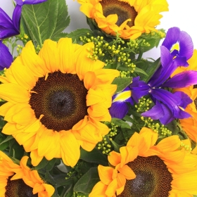 Summer Sunflower Vase
