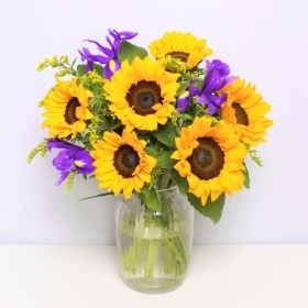 Sunflower Vase