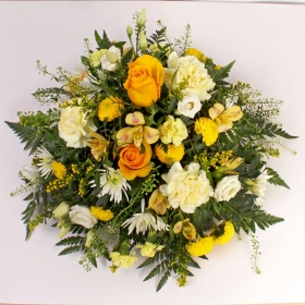 Yellow and Cream Posy